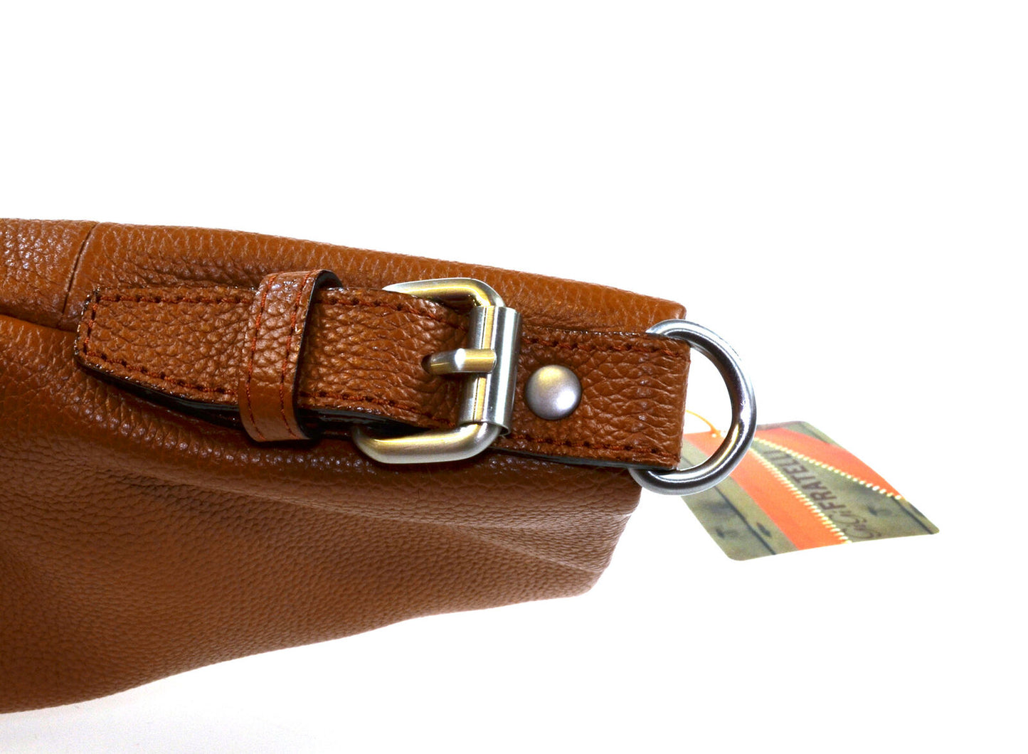 Shoulder Cross Body Hand Bag Genuine Leather Adjustable Straps Zipped Large