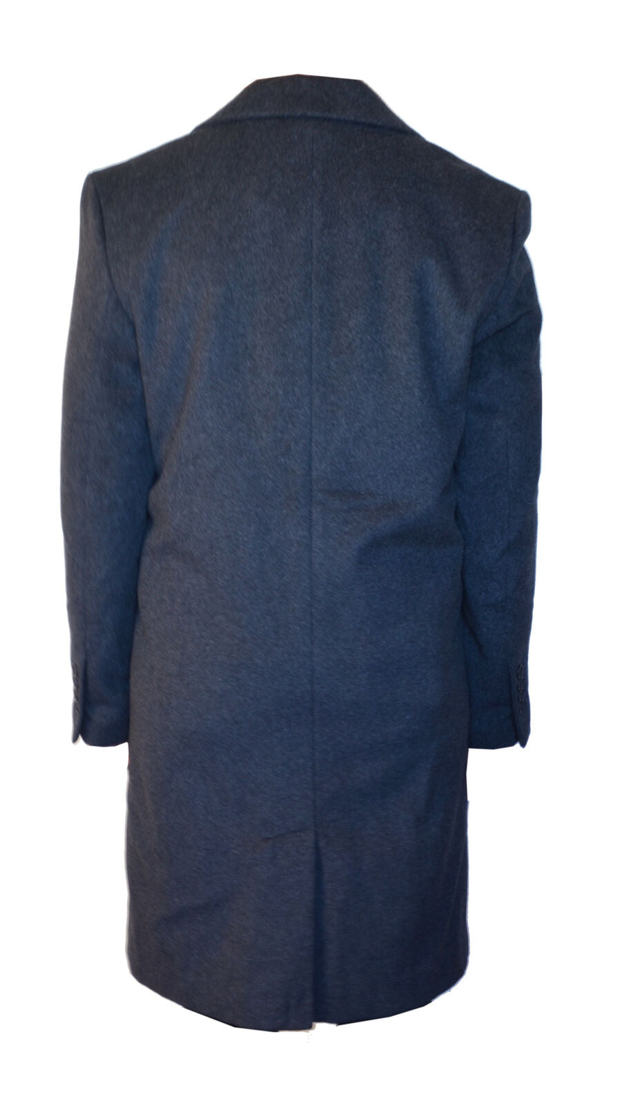 Mens Womens Grey Wool Overcoat Trench Coat Long Jacket Ex Chain Store Warm Cozy
