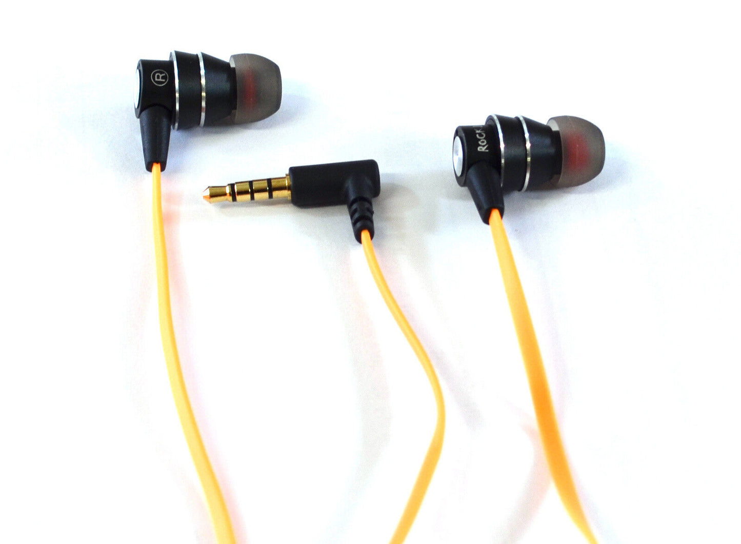 ROCK JAW HYDRA DUAL DRIVE QUAD SPEAKER EARPHONES ALUMINIUM HEADPHONES MIC