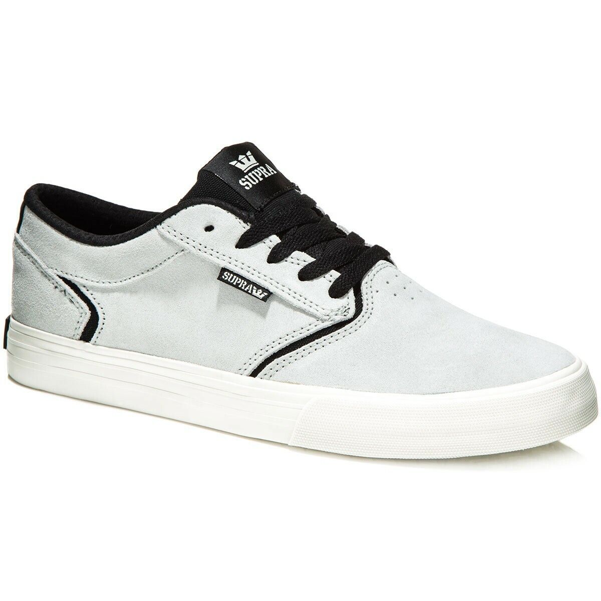 Supra Shredder Mens Low Top Skater Shoes Trainers Brown Grey Red Gum Black