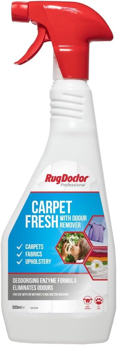 Rug Doctor Carpet Fresh Carpet Deodoriser 500ml Spray Enzyme Formula Upholstery