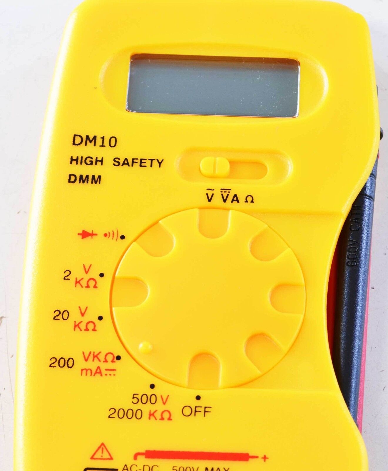 Schneider Rapitest Mini Multimeter Current Voltage Ohms Diode Test Pouch DM10