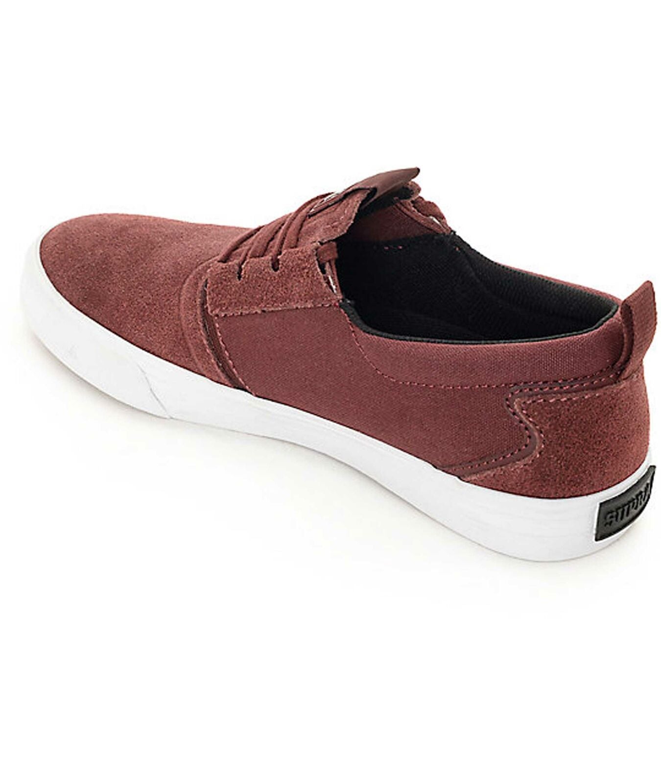 Supra Flow Mens White Green Low Top Skater Trainers Shoes Various Colours