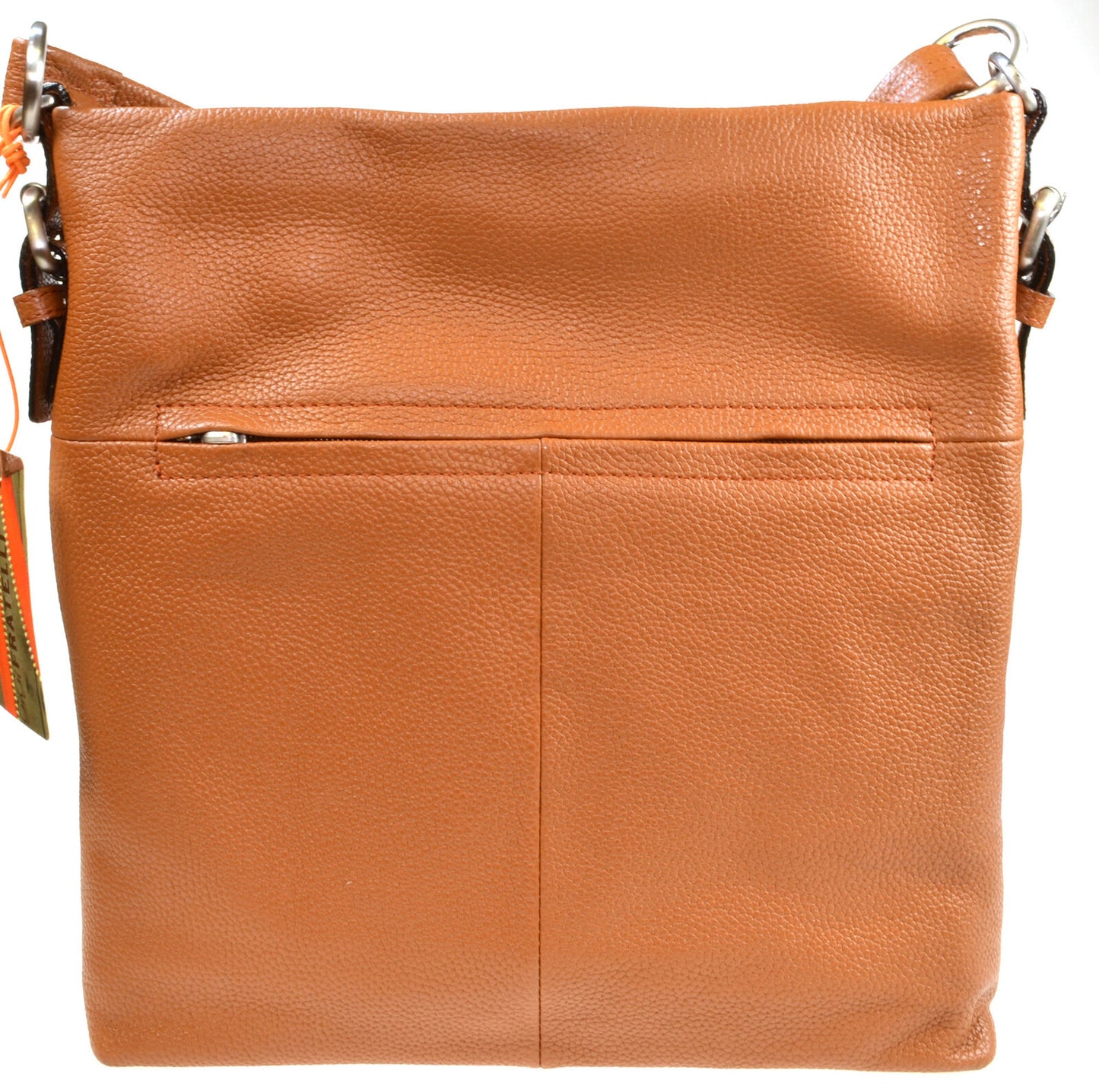 Shoulder Cross Body Hand Bag Genuine Leather Adjustable Straps Zipped Large