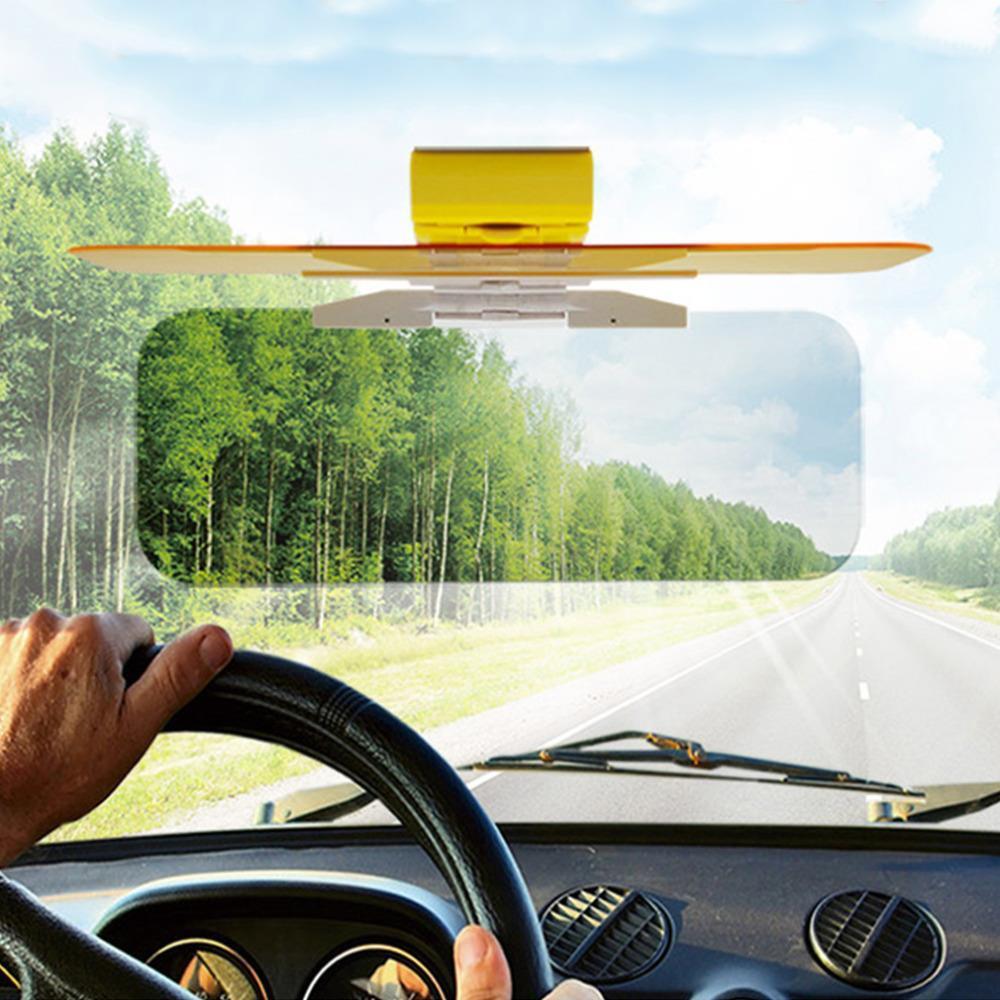 Smart Car HD Dual Visor Day & Night Vision Anti Glare Dazzle Blocker Universal