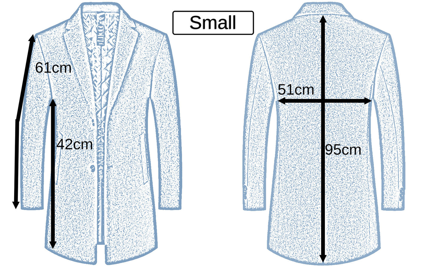 Mens Womens Grey Wool Overcoat Trench Coat Long Jacket Ex Chain Store Warm Cozy