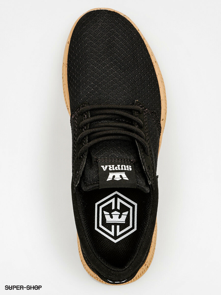 Supra Hammer Run Mens White Grey Skater Low Top Shoes Trainers Various Colours