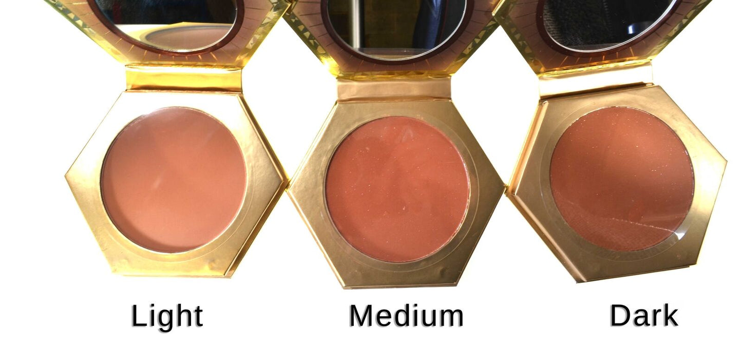 The Goddess Bronzer Gary Cockerill Light Medium Dark 15g Full Size 3 Shades