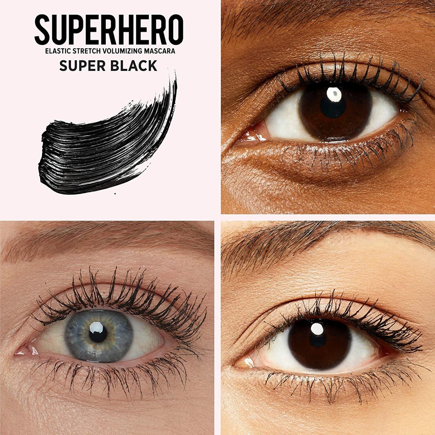 IT Cosmetics Superhero Elastic Stretch Volumizing Mascara Black Full Size 9ml