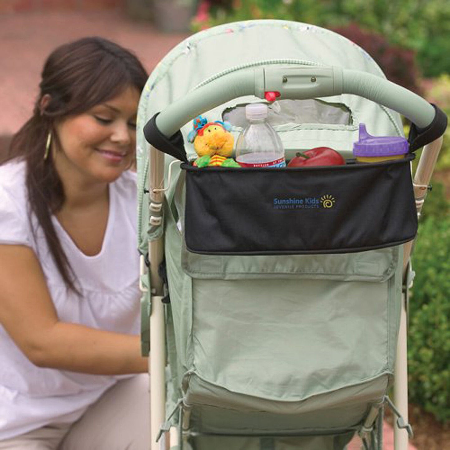 Sunshine Kids Pushchair Insect Net Shade Canopy Carry Clips Accessory Bundle