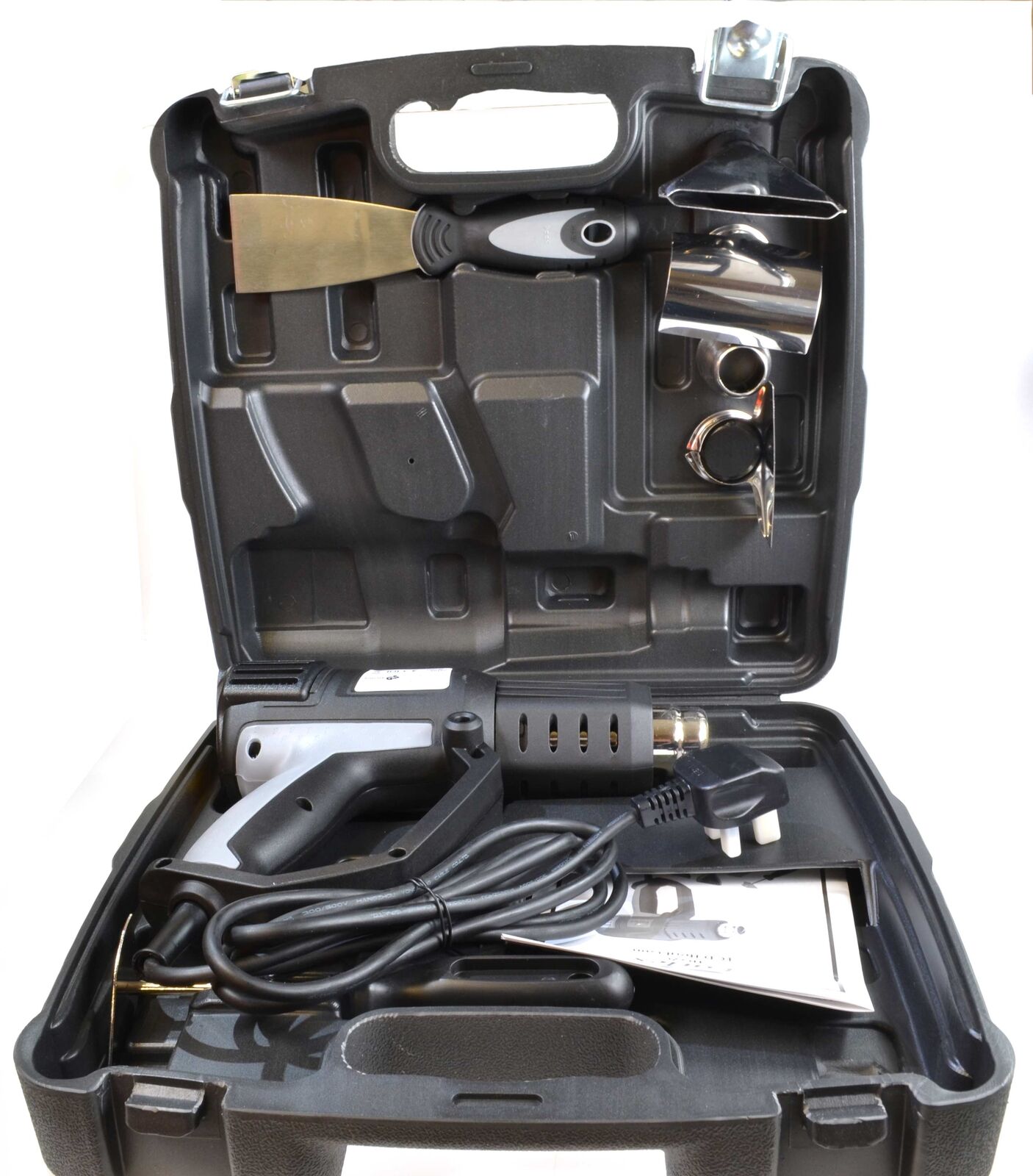 Heat Hot Air Gun Digital LCD Professional 50°-650° C 5 Speed 2000 Watt Earlex