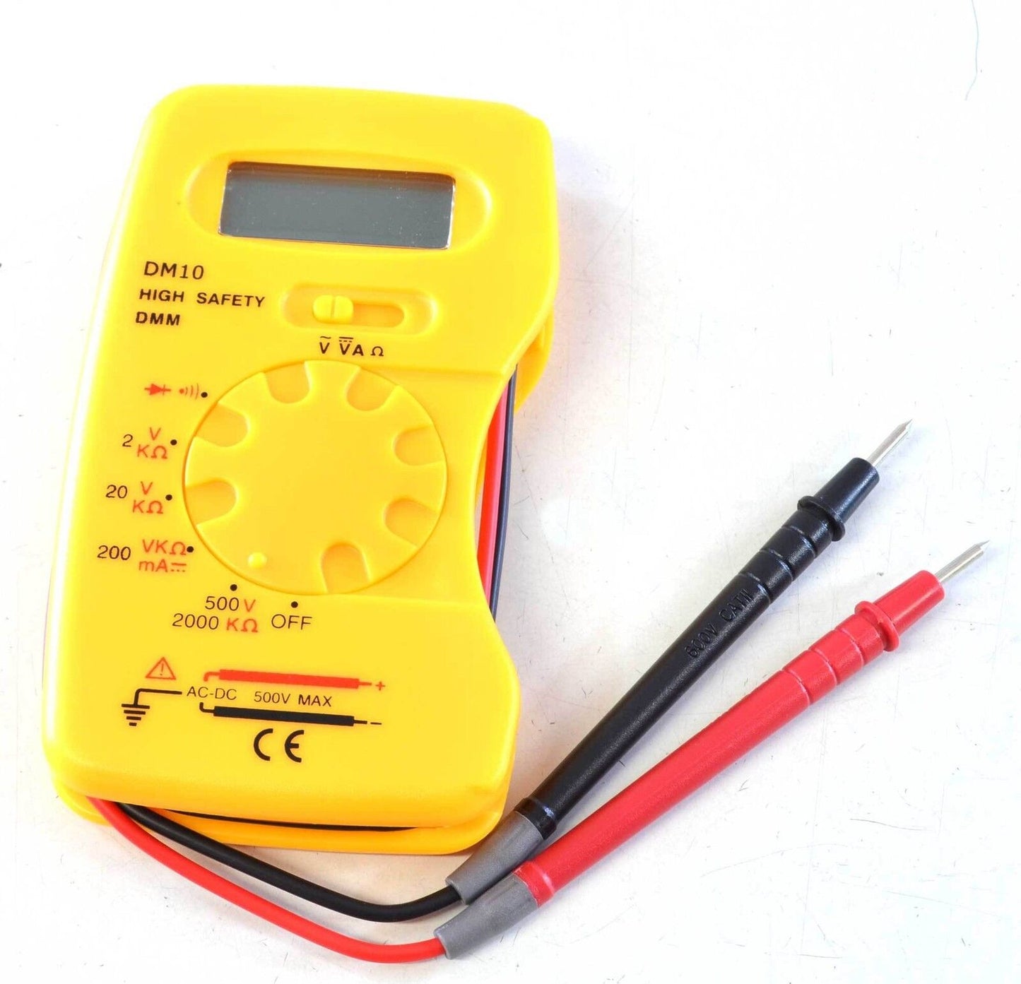 Schneider Rapitest Mini Multimeter Current Voltage Ohms Diode Test Pouch DM10