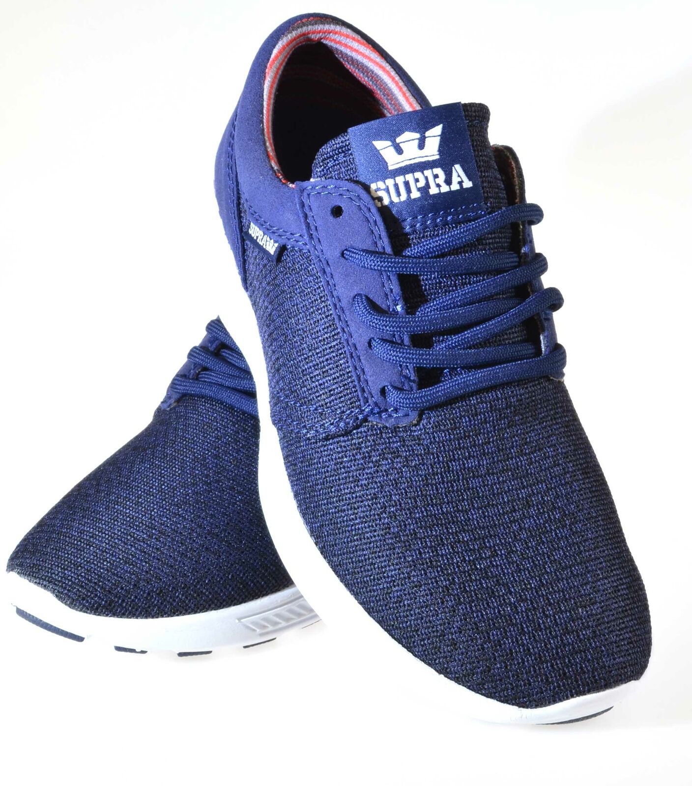 Supra Hammer Run Mens White Grey Skater Low Top Shoes Trainers Various Colours