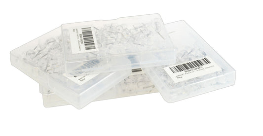 Clear Push Pins Cork Wood Notice Drawing Board Display Pinboard Map Marker