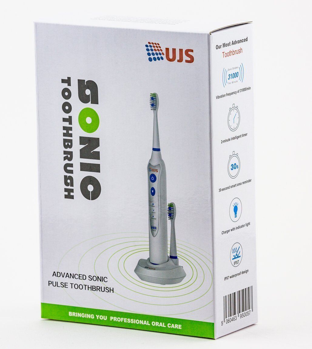UJS 8120 Advanced Rechargeable 3 Brushing Modes Sonic Pulse Electric Toothbrush