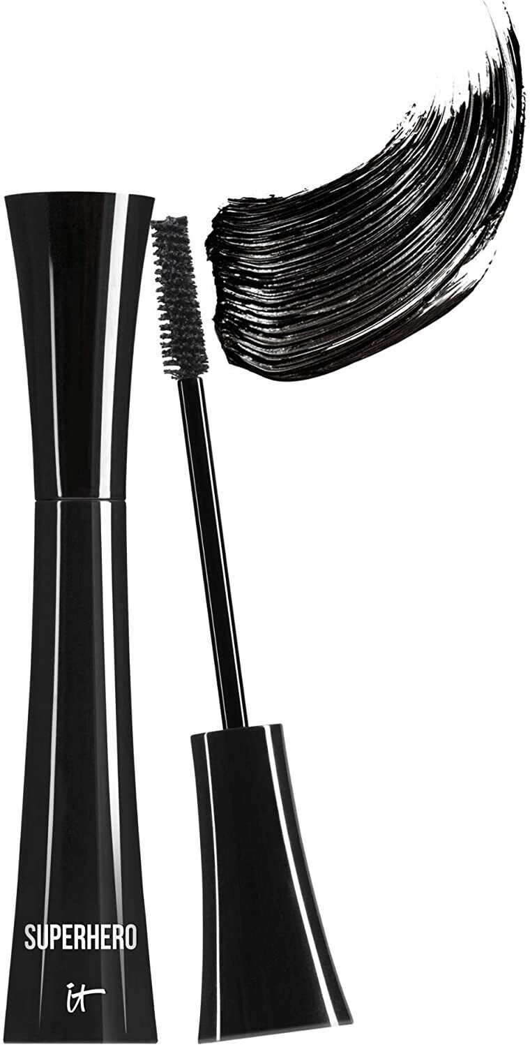 IT Cosmetics Superhero Elastic Stretch Volumizing Mascara Black Full Size 9ml