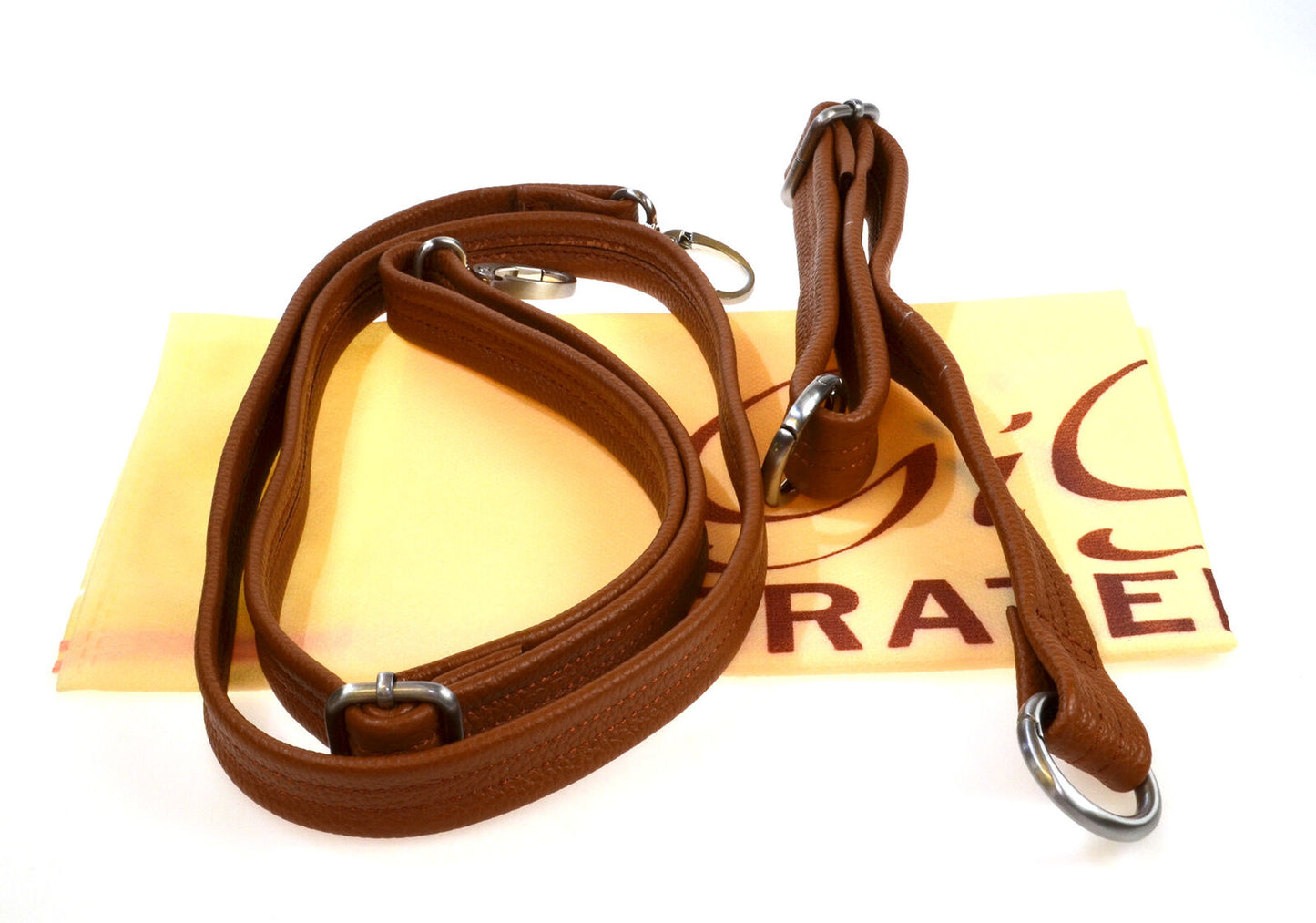 Shoulder Cross Body Hand Bag Genuine Leather Adjustable Straps Zipped Large