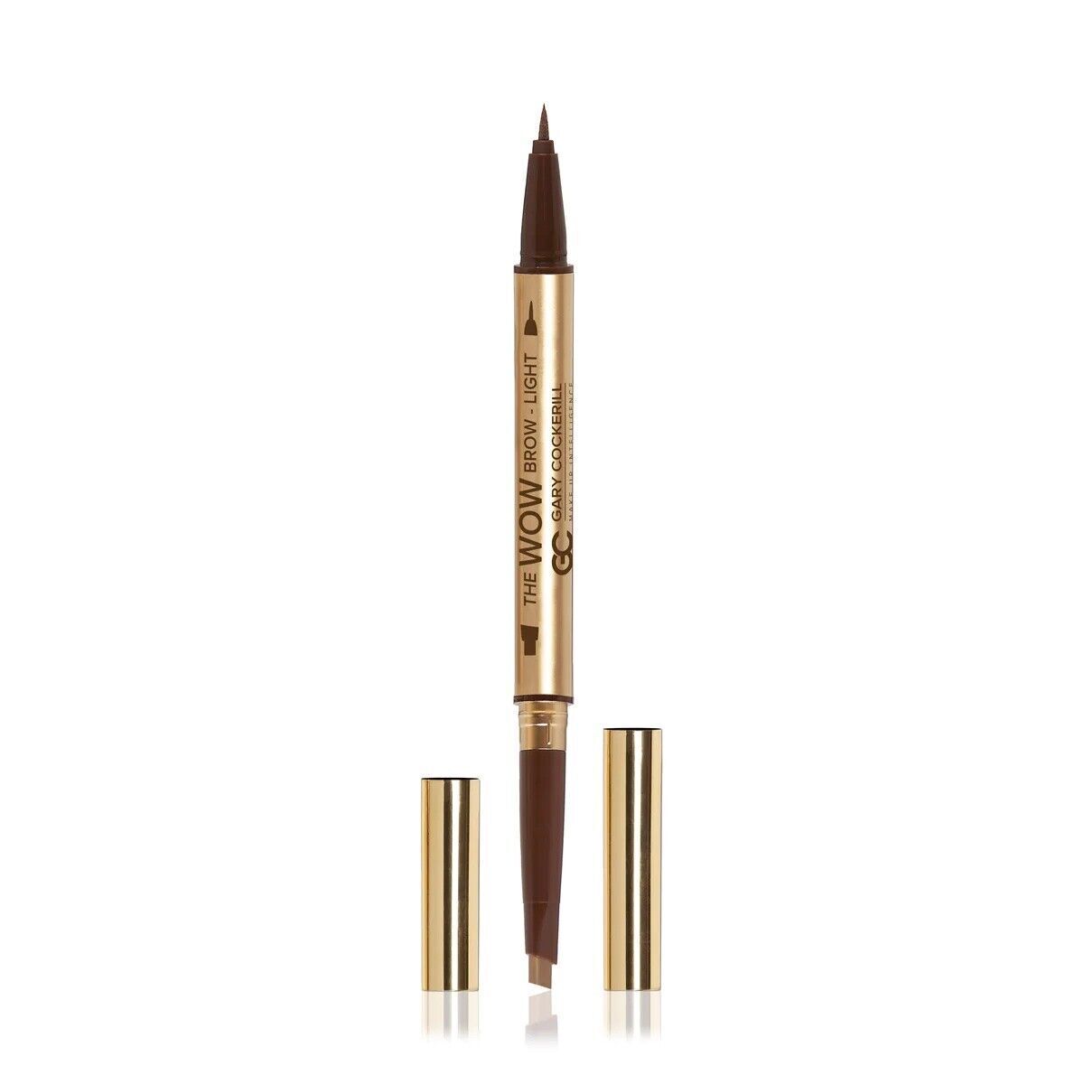 The WoW Brow Eye Pencil Pen Fine & Fat Gary Cockerill 3 Shades