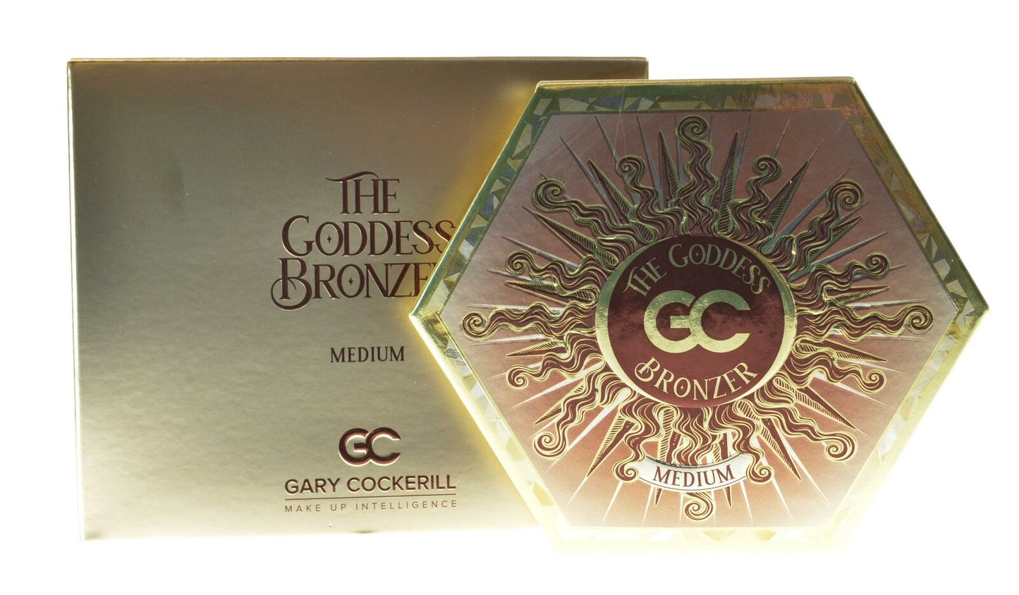 The Goddess Bronzer Gary Cockerill Light Medium Dark 15g Full Size 3 Shades