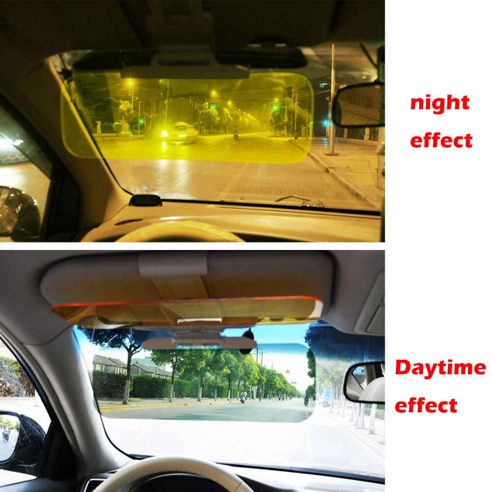 Smart Car HD Dual Visor Day & Night Vision Anti Glare Dazzle Blocker Universal