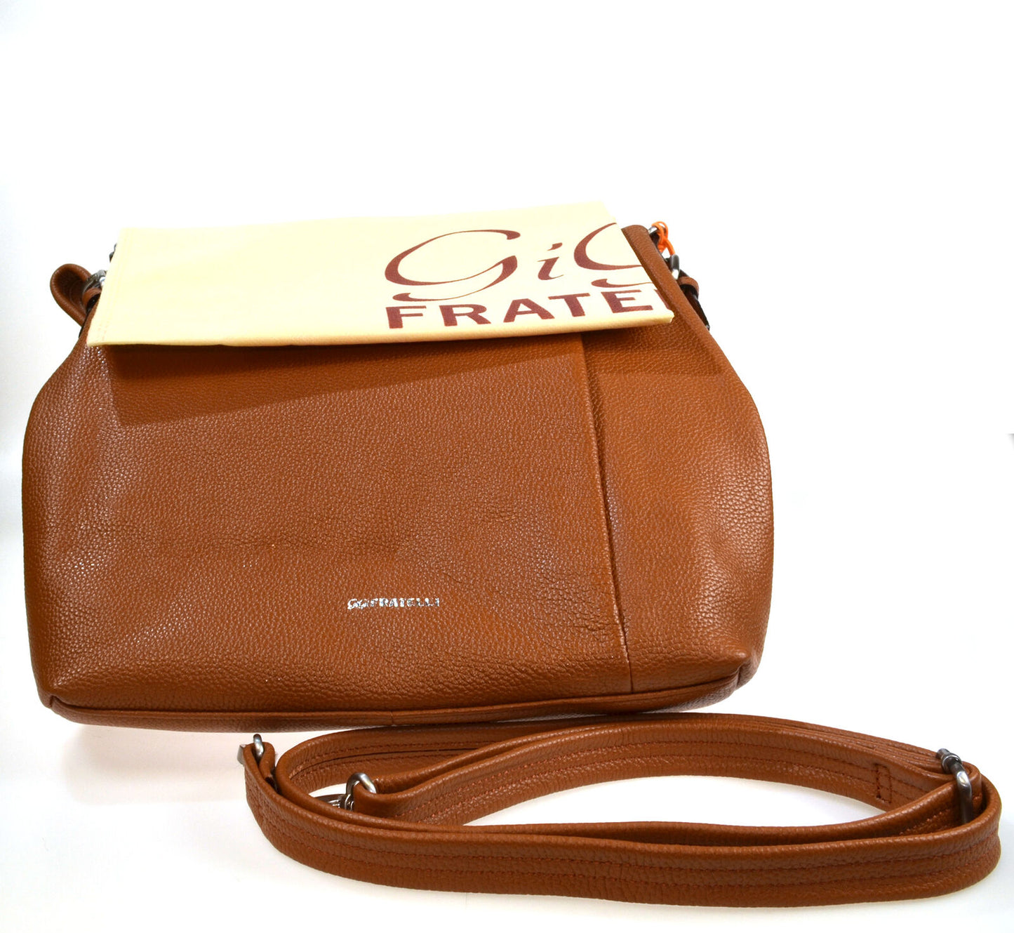 Shoulder Cross Body Hand Bag Genuine Leather Adjustable Straps Zipped Large