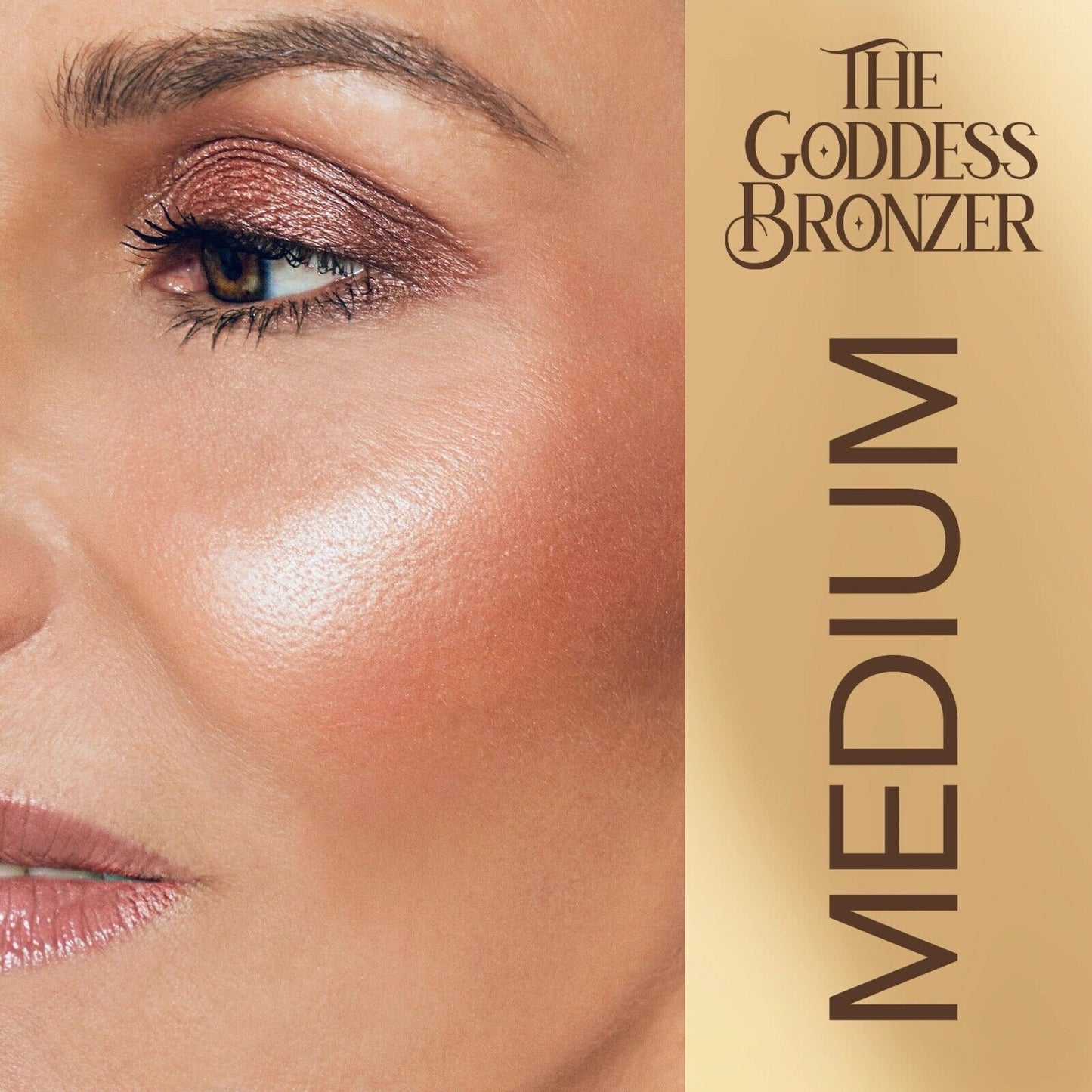 The Goddess Bronzer Gary Cockerill Light Medium Dark 15g Full Size 3 Shades