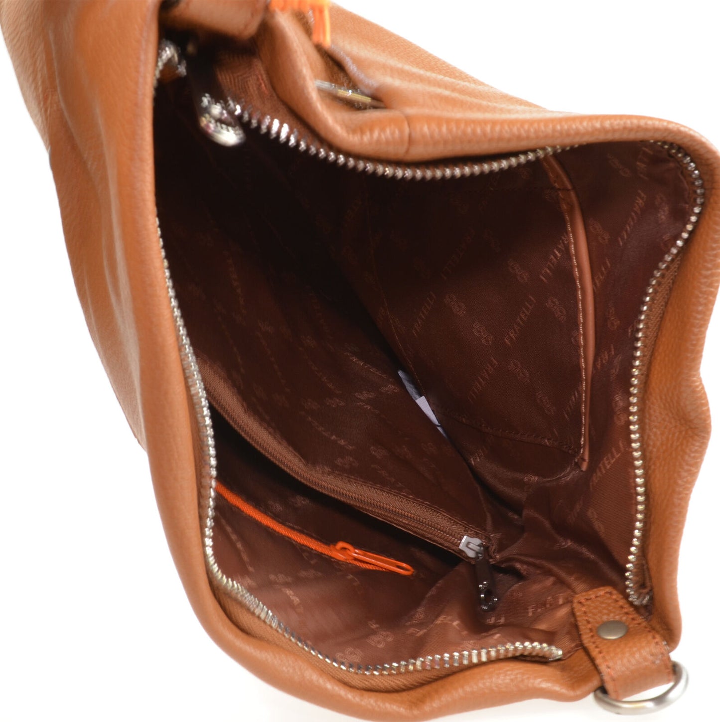 Shoulder Cross Body Hand Bag Genuine Leather Adjustable Straps Zipped Large