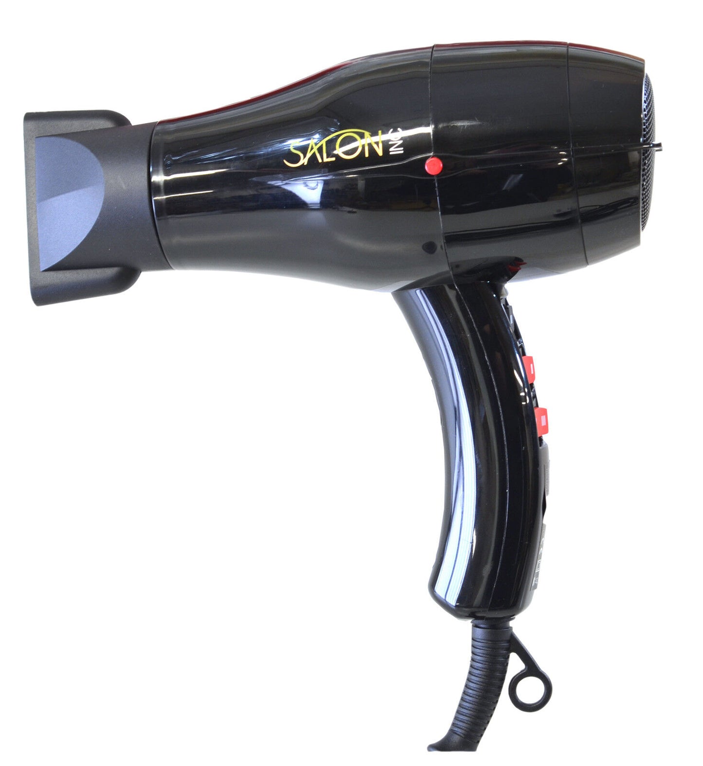 SALON INC PROFESSIONAL 1800 WATT IONIC HAIR DRYER CONCENTRATOR COOL SHOT 1800W