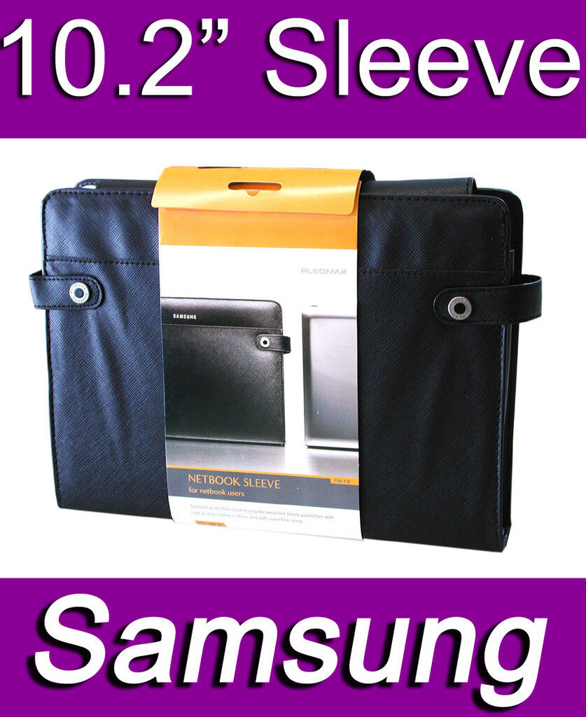 SAMSUNG 10.2" INCH NETBOOK NOTEBOOK SLEEVE CASE BAG POLY NYLEX PU LEATHER