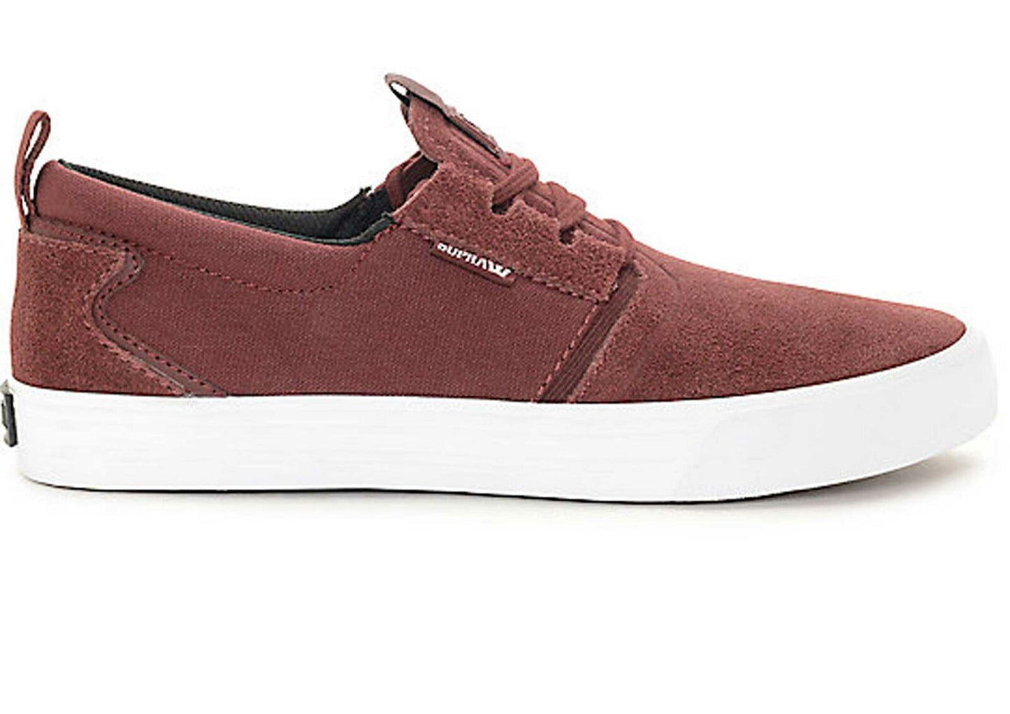 Supra Flow Mens White Green Low Top Skater Trainers Shoes Various Colours