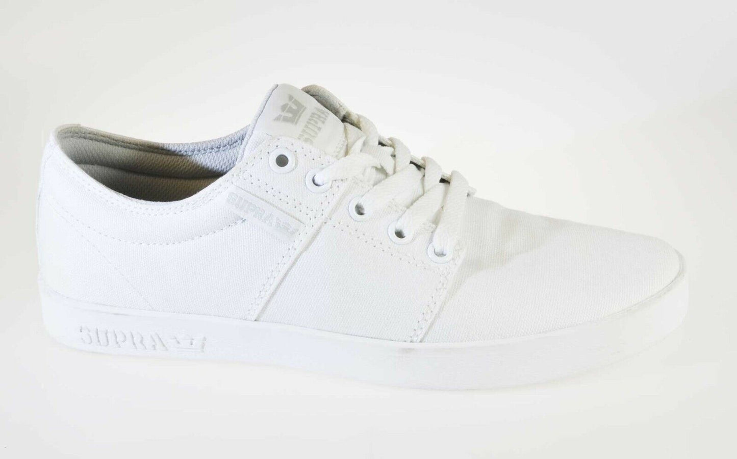 Supra Stacks II Mens Low Top Skater Navy Grey White Trainers Various Colours