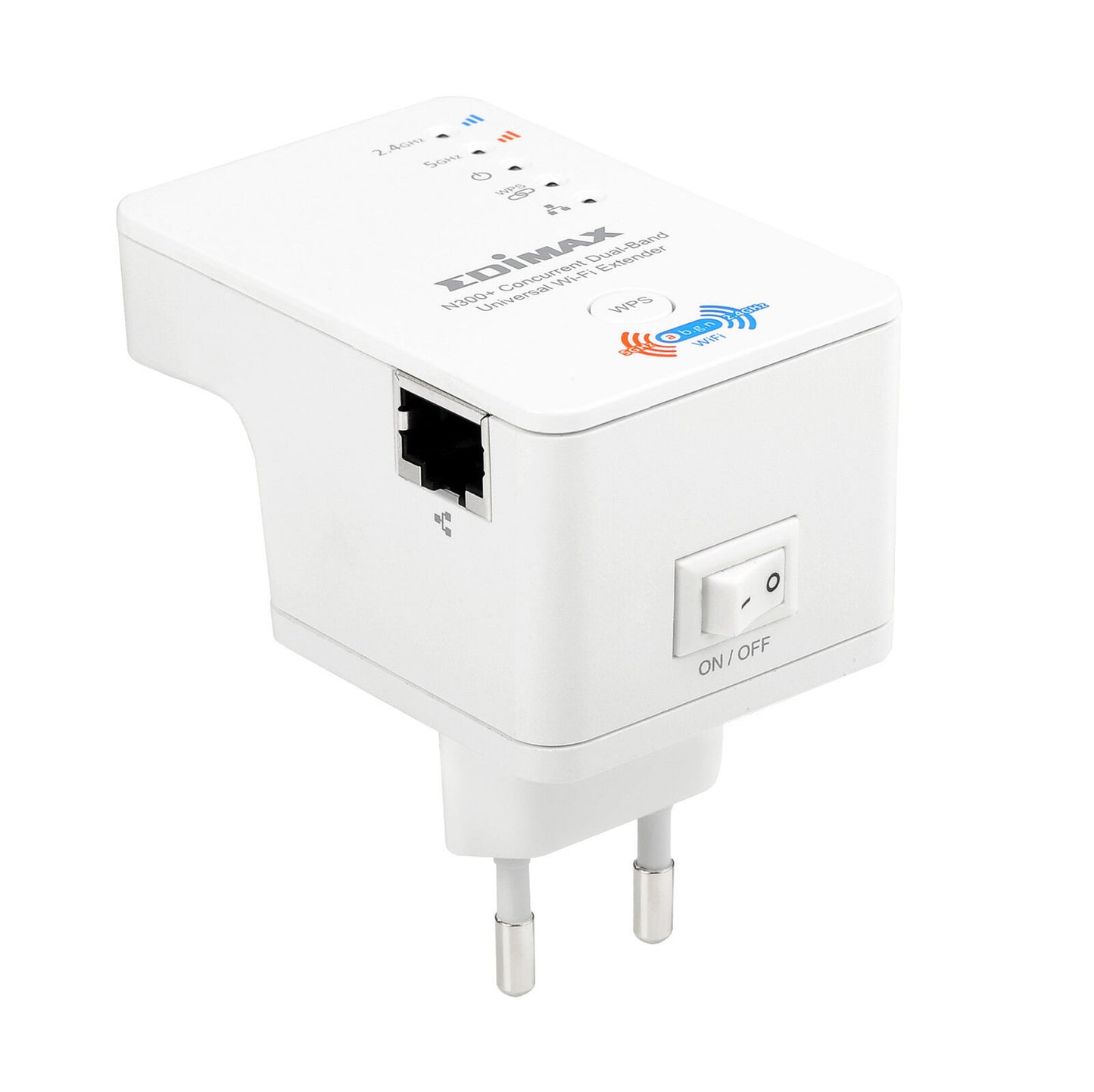 Edimax Dual Band 2.4Ghz 5Ghz Concurrent Wireless Extender Plug N300 EW-7238RPD