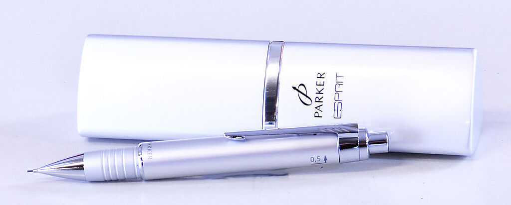 PARKER ESPRIT MECHANICAL PROPELLING PENCIL CHROME 0.5mm PRESENTATION CASE