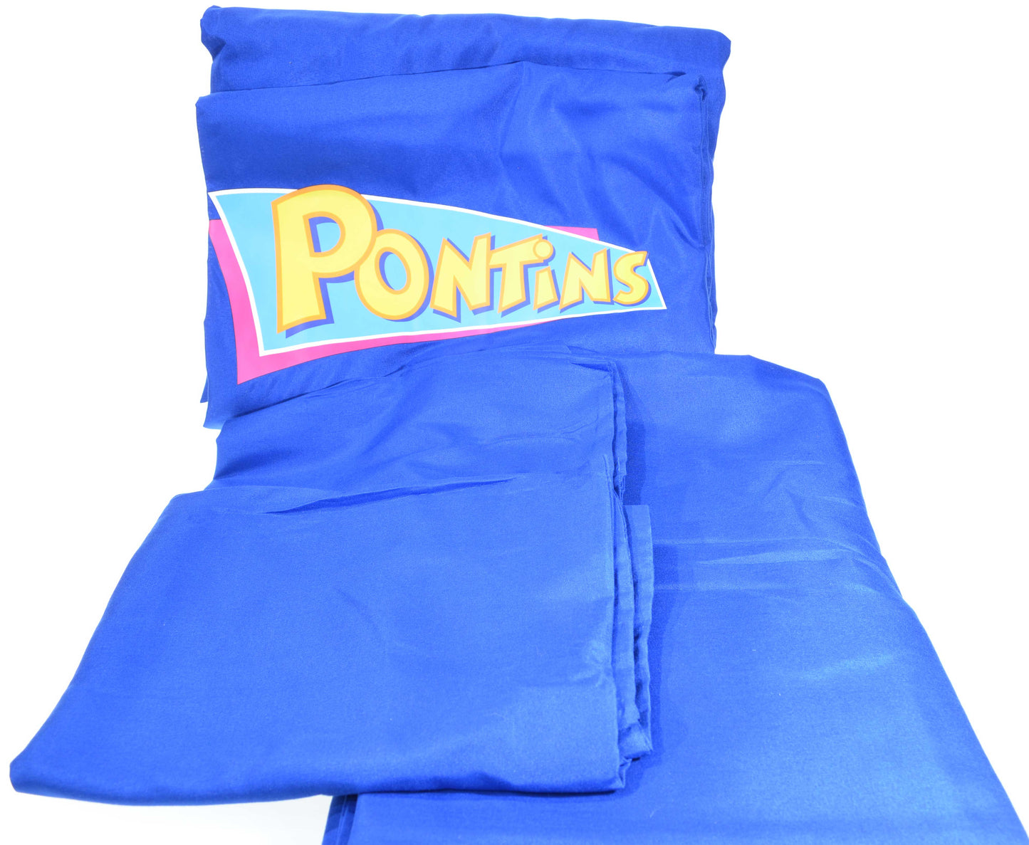 Royal Blue Double Duvet Set 2 Pillow Case, 1 Base Sheet, 1 Duvet Cover