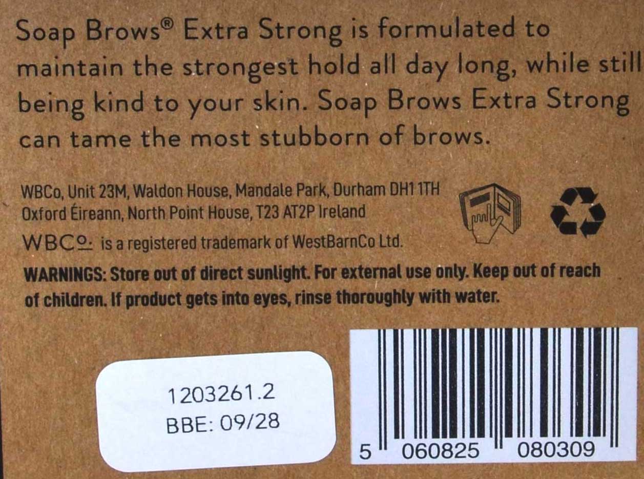 WBCo Soap Brows 25g With Bamboo Spoolie Eyebrow Styling Wax 5 Pack