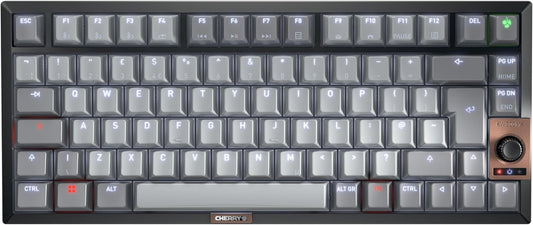 CHERRY KW 300W MX Wireless/Wired 75% Gaming Illuminated Keyboard