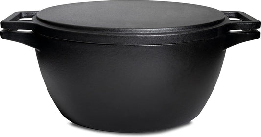 Crush Grind Cast Iron Casserole Pot Pizza Stone Grill Panini and More.....