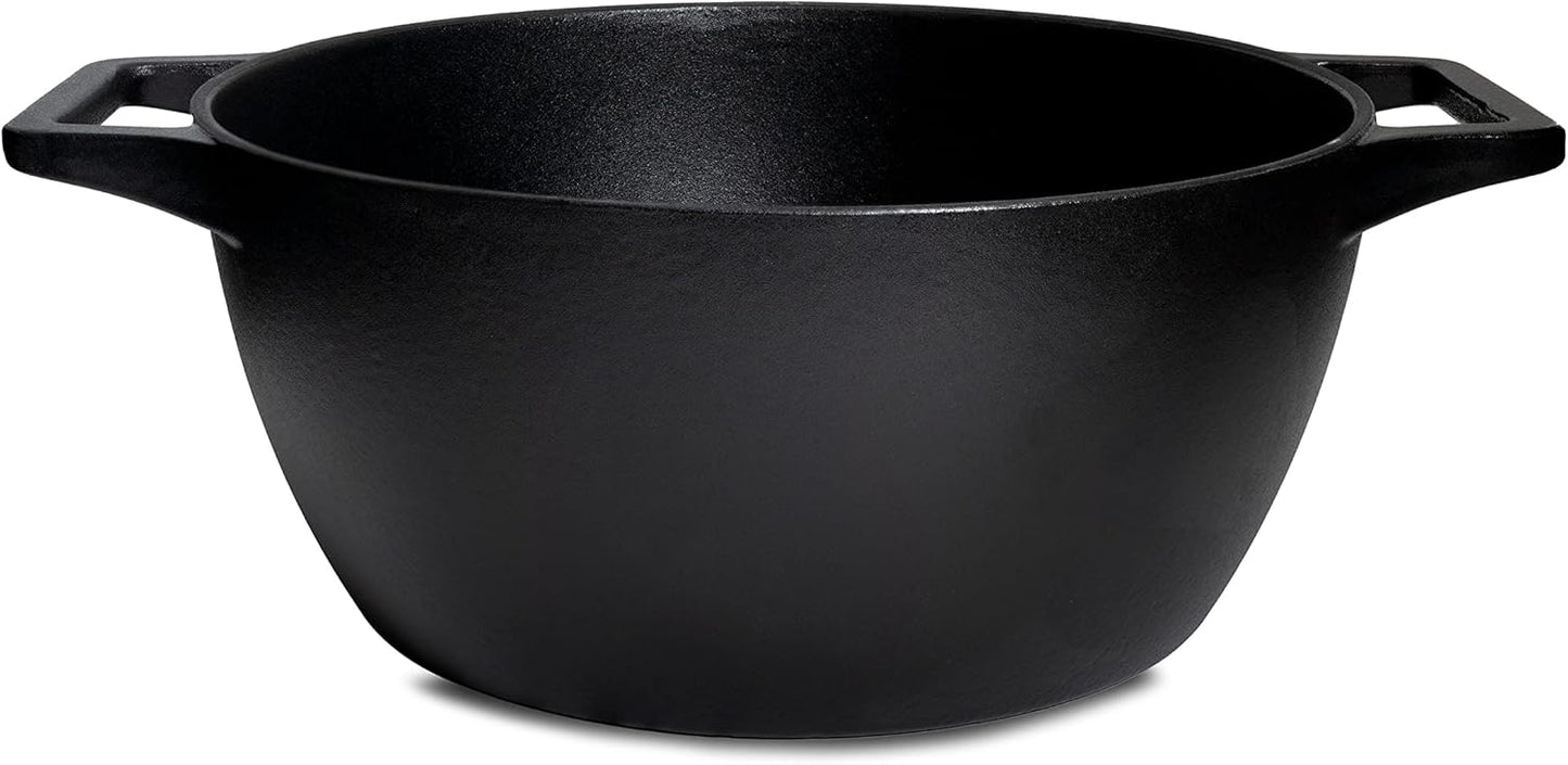 Crush Grind Cast Iron Casserole Pot Pizza Stone Grill Panini and More.....