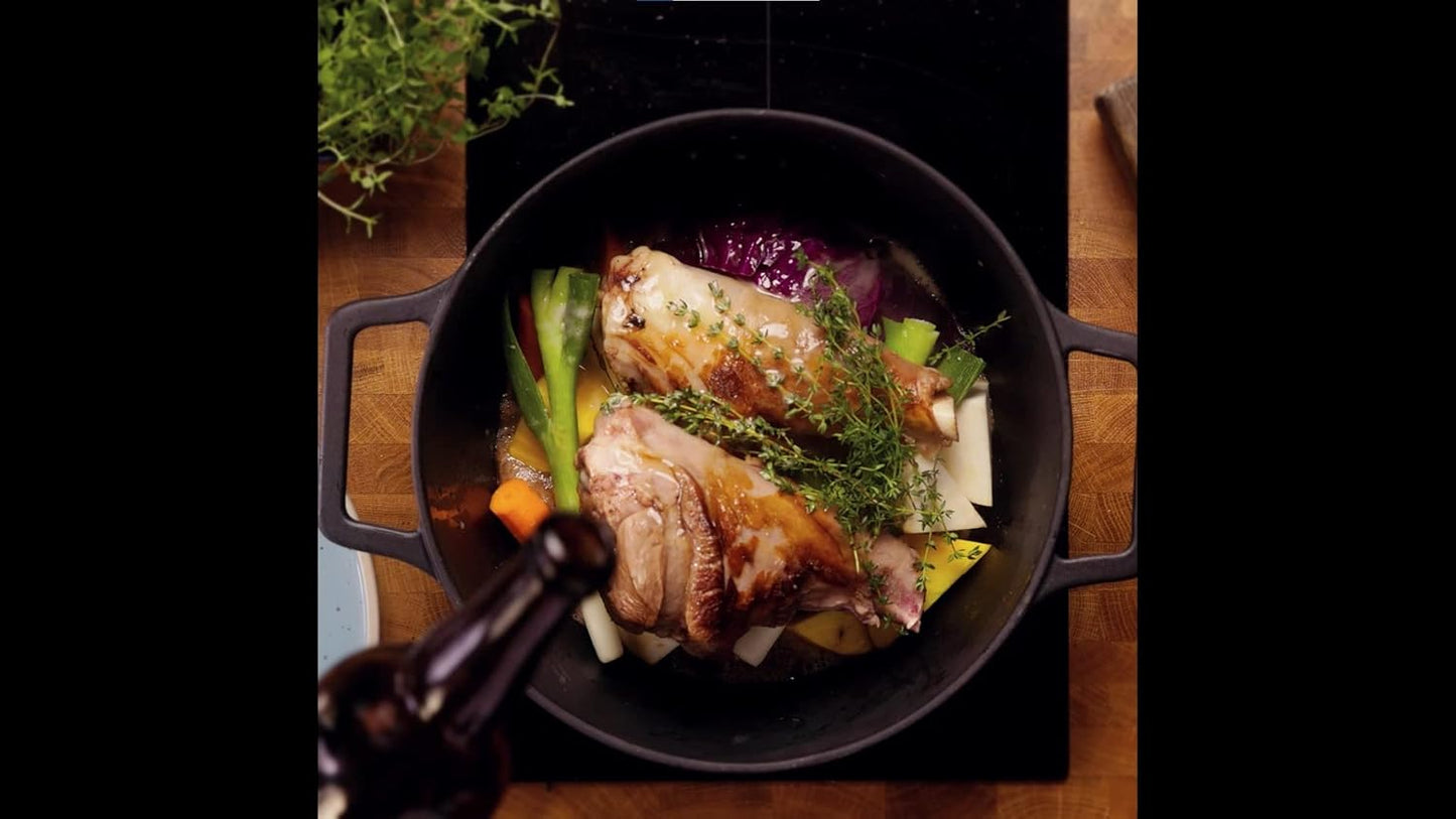 Crush Grind Cast Iron Casserole Pot Pizza Stone Grill Panini and More.....