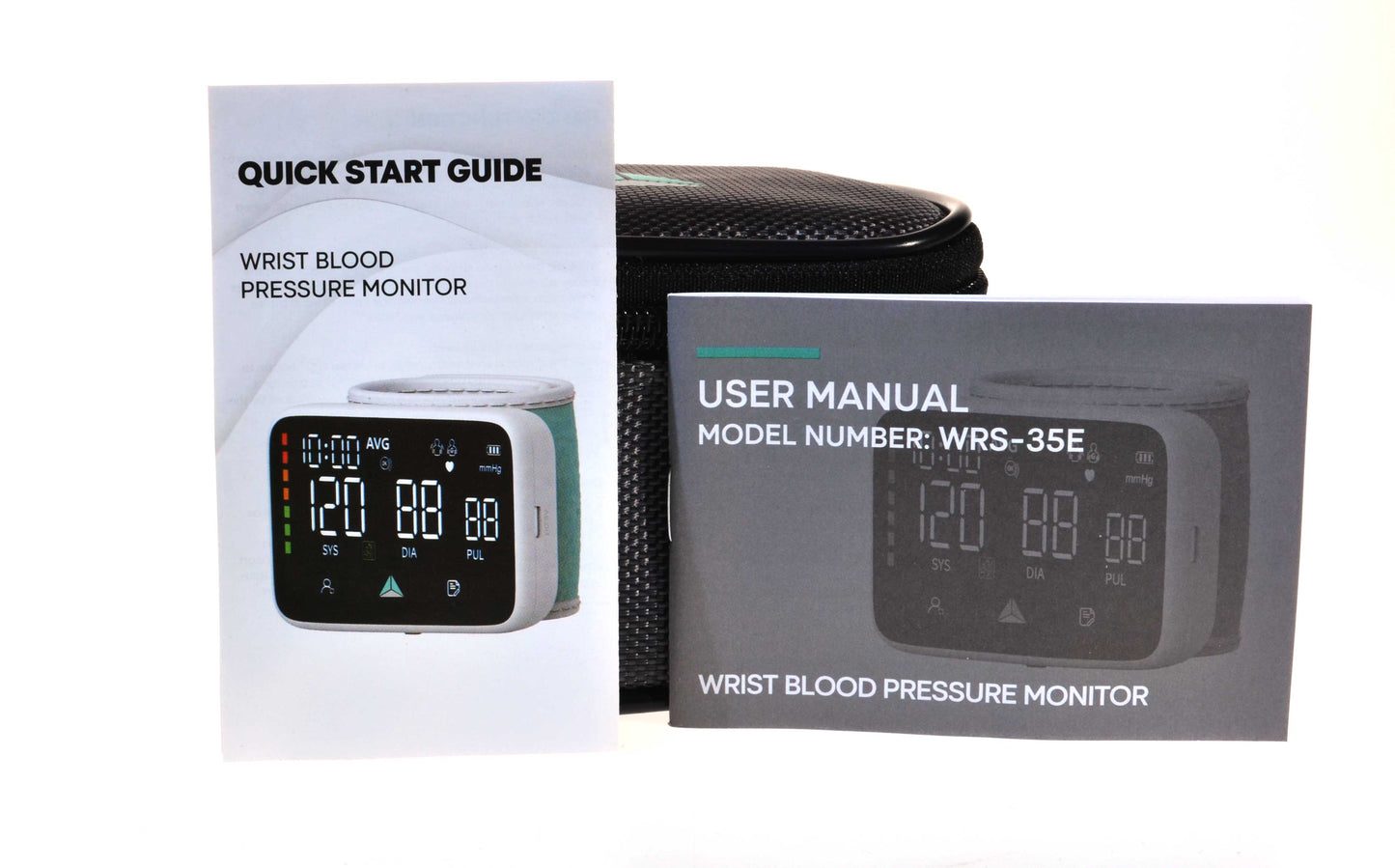 DSK WRS-35E Automatic Wrist Blood Pressure Monitor Large Display Voice Prompts