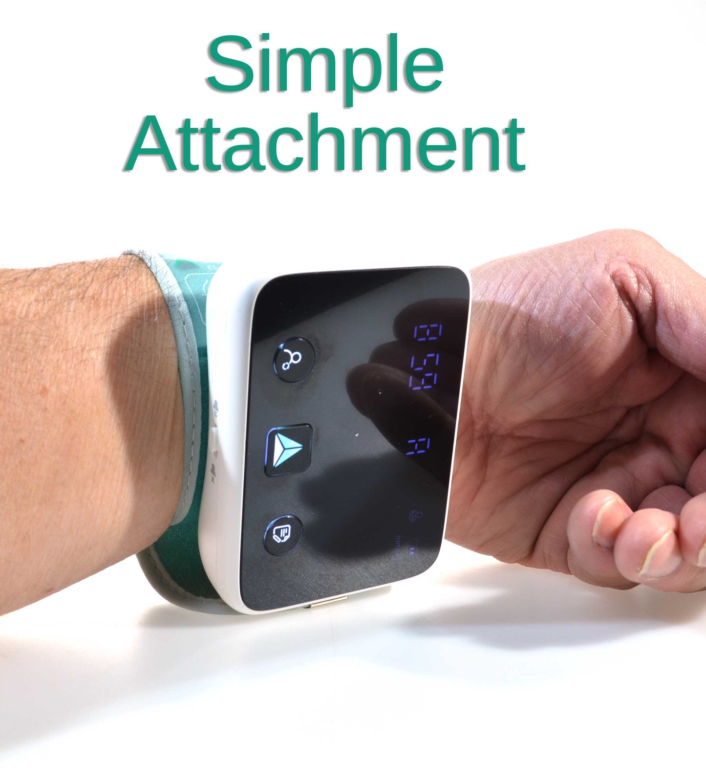 DSK WRS-35E Automatic Wrist Blood Pressure Monitor Large Display Voice Prompts