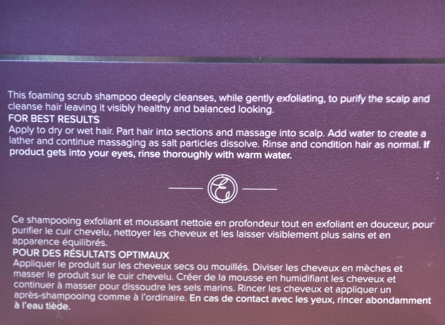 ESPA Tri-Active™ Resilience Detox Purify Scrub Shampoo Hair Scalp Cleanser 190ml