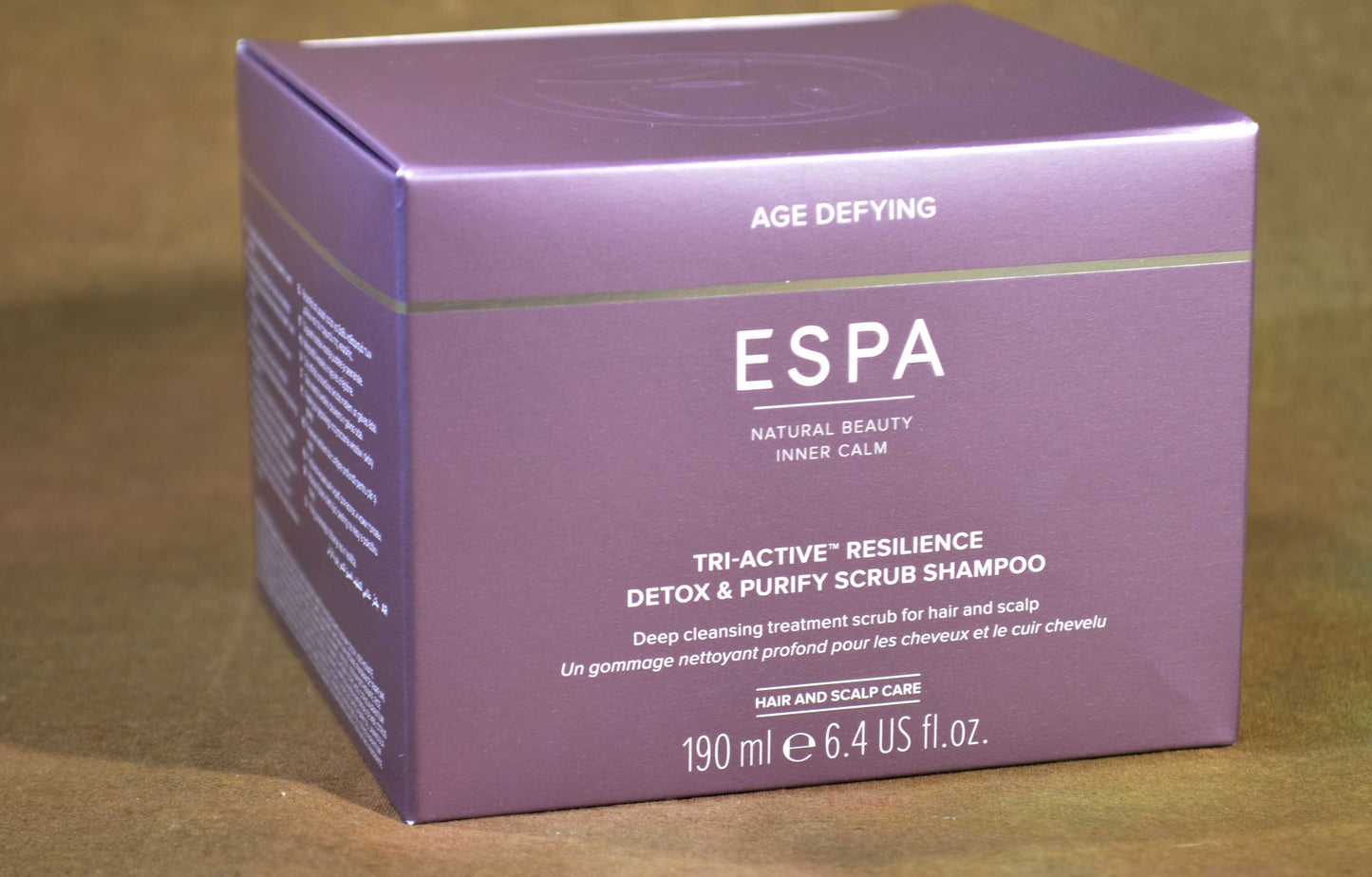 ESPA Tri-Active™ Resilience Detox Purify Scrub Shampoo Hair Scalp Cleanser 190ml