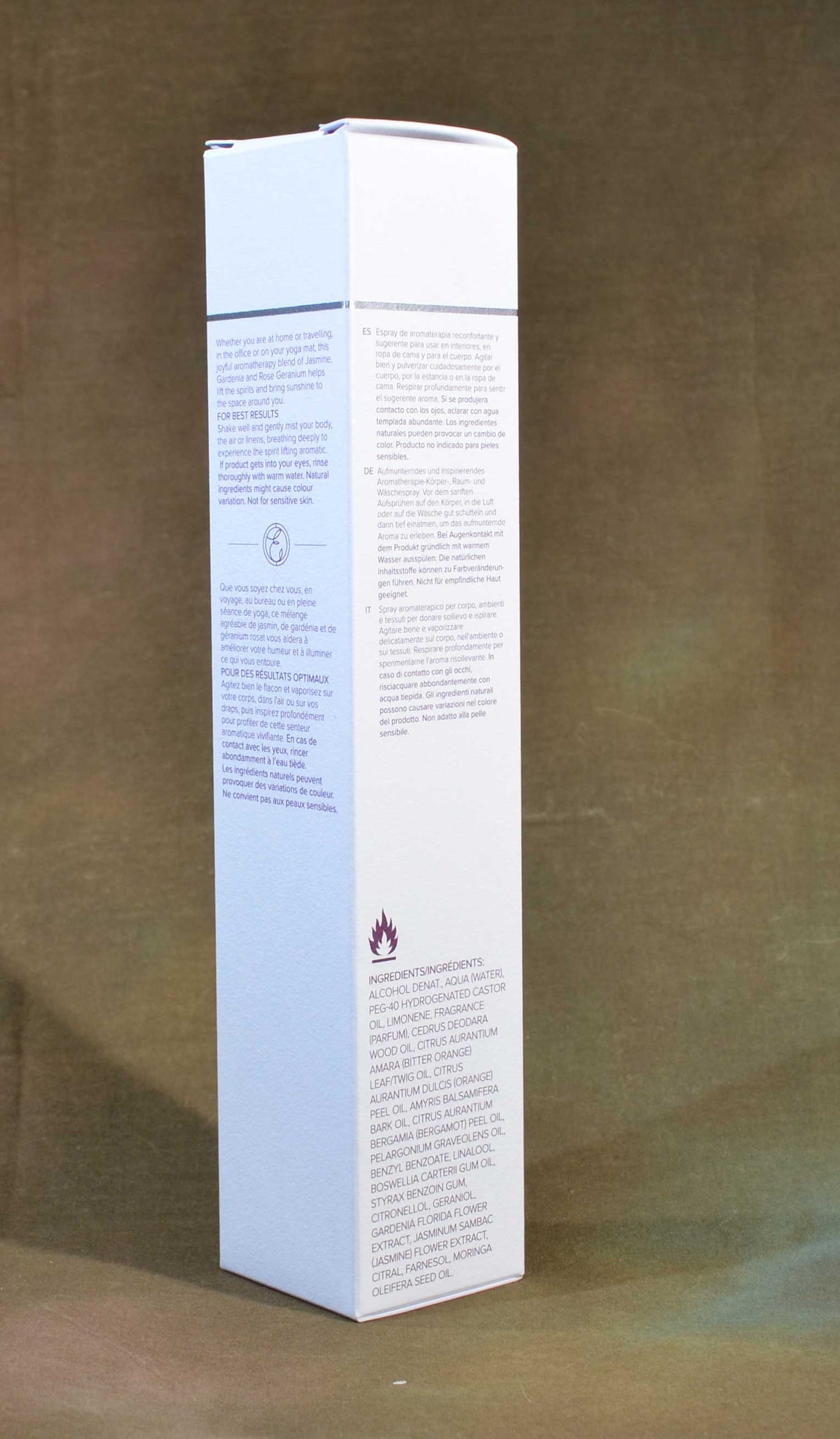 ESPA Positvity Atmosphere Mist Signature Blend Jasmine Bergamot Gardenia 100ml