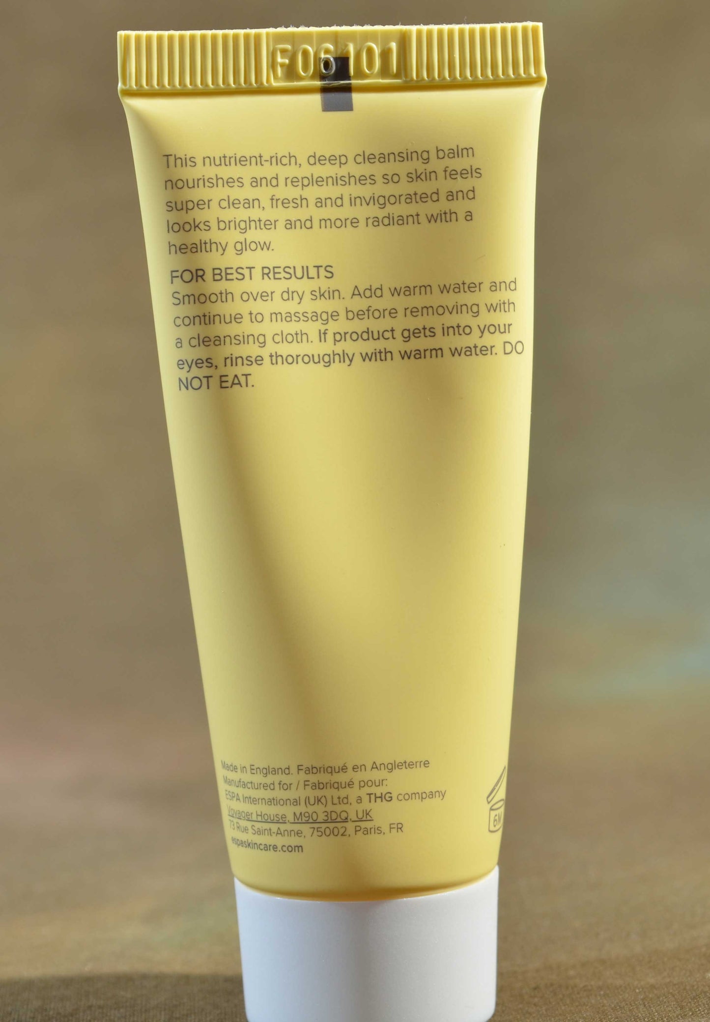 ESPA Natural Beauty Inner Calm Yuzu & Ginger Cleansing Sorbet Balm To Oil 75ml