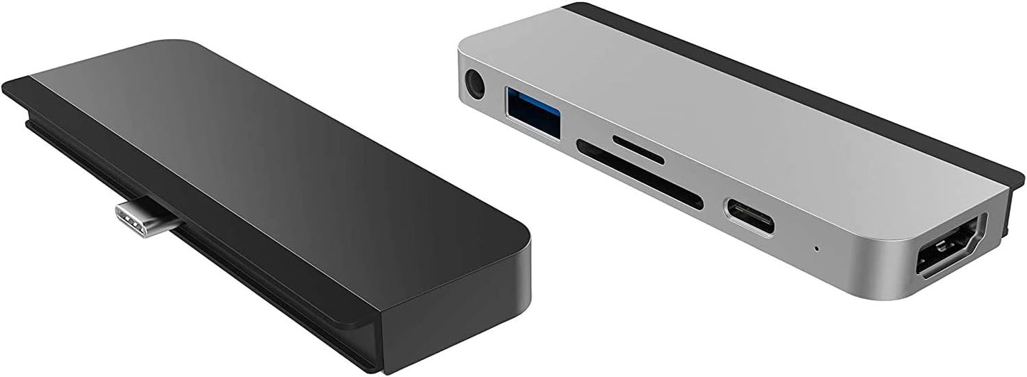 HyperDrive 6-in-1 USB-C hub iPad Pro iPad Air iPad Mini 6 Space Grey