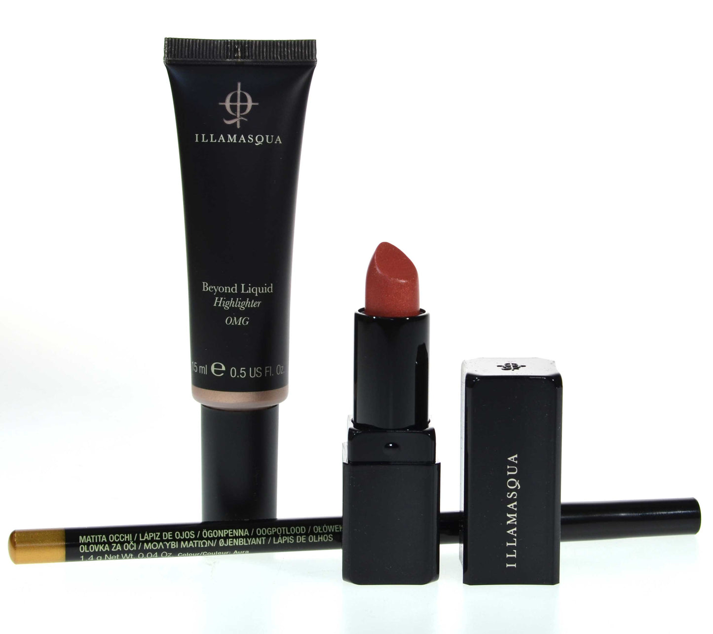 Illamasqua Fireworks Eye Lip Cheek Gift Set