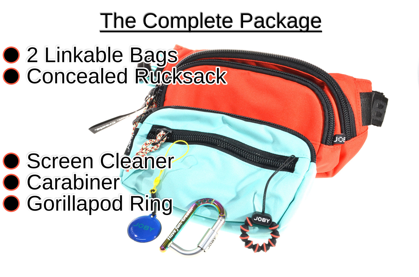 Joby Bum Cross Body Duo Bag with 8l Rucksack