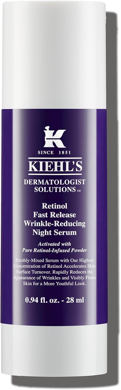 Kiehls Retinol Fast Release Anti Wrinkle Night Serum 28ml