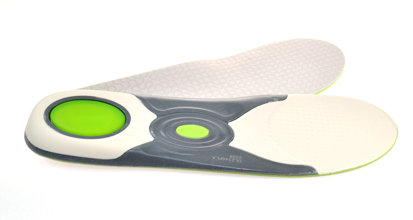 Scholl Liquiflex Gel Insoles Everyday Arch Support Memory Foam Anti Odour SMALL 3.5 -7.5